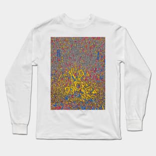 Fire impressionism art Long Sleeve T-Shirt